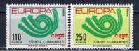 TR+ Türkei 1973 Mi 2280-81 Mnh EUROPA - Unused Stamps