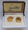 Cuff Links Man's “Sea Lord”, The Royal Collection,  In Own Original Box. - Andere & Zonder Classificatie