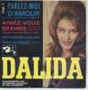 Pochette +disque Dalida - 45 Toeren - Maxi-Single