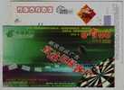 Dart Game,China 2008 Shangyu Post Office Commercial Letter Advertising Pre-stamped Card - Unclassified