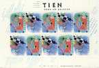 Niederlande / Netherlands 1993 : Mi.nr 1488-1489 Klb. *** - Tien Voor Uw Brieven - Blocs