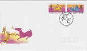 Christmas Island-2003 Year Of The Goat FDC - Christmaseiland