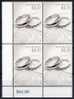 Australia 2010 For Special Occasions  $1.20 Wedding Rings MNH Block Of 4 - Nuevos