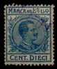 1905 / 1926  - MARCA DA BOLLO A TASSA FISSA (celeste) -  Centesimi 10 - Revenue Stamps