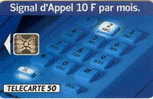 # France 341 F364 SIGNAL D'APPEL 10F PAR MOIS 50u Sc5 05.93 Tres Bon Etat - 1993