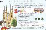 TARJETA DE JAPON DE BARCELONA Y LA SAGRADA FAMILIA - Otros & Sin Clasificación