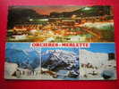 CPM-05-HAUTES-ALPES-ORCIERES-MERLETTE -VUE SUR LA STATION-3 PHOTOS DE LA CARTE - Orcieres