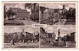 GERMANY - Dessau, 4 Panoramas, Feldpost, Year 1941 - Dessau