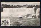 RB 563 - Early Postcard American Falls From Niagara Falls Canada - USA Interest - Chutes Du Niagara