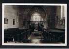 RB 563 - Early Real Photo Postcard -  Interior Of Buckland Church Berkshire Now Oxfordshire - Andere & Zonder Classificatie