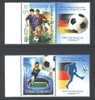 Jugoslawien – Yugoslavia 2006 World Football Championships Set With Label MNH; Michel # 3325-26 - Unused Stamps