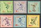 Bulgaria 1964 Olympic Games Tokyo-64 Set Of 6 MNH - Ete 1964: Tokyo