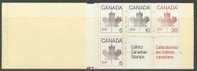 Canada 1982 Booklet Maple Leaf  2x5+10+30 MNH - Full Booklets