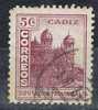 Diputacion Provincial CADIZ, 5 Cts Violeta Castaño, Guerra Civil - Verschlussmarken Bürgerkrieg