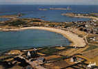 Carte Postale 29. Plouguerneau  St-Michel Vue D´avion  Trés Beau Plan - Plouguerneau