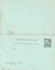 Entero Postal COLONIES Francesas  10+10 C Negro - Alphee Dubois