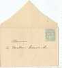 REF LGM - FRANCE EP ENVELOPPE TYPE BLANC 5c DATE 530 ECRITE NON VOYAGEE - Standard Covers & Stamped On Demand (before 1995)