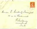 REF LGM - FRANCE EP ENVELOPPE TYPE SEMEUSE CAMEE 10c 147x112mm PARIS / VALENTIGNEY 29/??/1911 - Standard- Und TSC-Briefe (vor 1995)