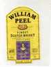 - WILLIAM PEEL . PRODUCT OF SCOTLAND . ETIQUETTE UTILISEE - Whisky