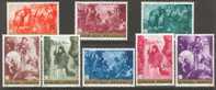 Rwanda 1967 Art Painting Religious Set Of 8 MNH - Religion