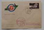 FDC 1960 Postal Service Stamp Clock Motorbike Motorcycle Postman - Horloges