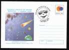 Romania 1999 Cover ENTIER POSTAUX With SOLAR ECLIPSE,very Rare Cancell TARGU-JIU (A) - Astrologie