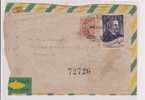 Brazil To India 1953, Air Mail As Scan - Briefe U. Dokumente