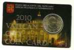 2010 - Vaticano Coin Card N. 1 - Vaticano (Ciudad Del)