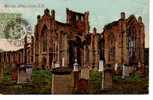 Melrose Abbey From S.E. - Roxburghshire