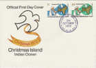 Christmas Island-1973 Christmas FDC - Christmas Island