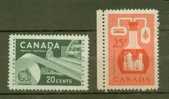 CANADA N° 289 & 290 * - Nuevos