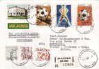 1978 Brasile - Racc. Aerea Viaggiata - Affrancatura Mista - Storia Postale