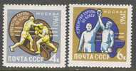 1963 Sport Boxing Set Of 2 MNH - Boxing