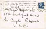Carta OSLO (Noruega ) 1937.  Fechador Publicitario Especial - Storia Postale