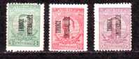 Bulgaria -Trakia 1920 Mino 16-18 N.H. - Used Stamps