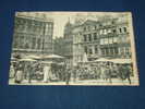 BRUXELLES -  Le Marché Aux Fleurs  - 1907 - Markets