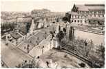 13 - Marseille - Les Escaliers De La Gare - CPSM éd. "Mireille" / G. Gandini N° 606 (circulée 1952) - Bahnhof, Belle De Mai, Plombières