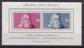 SVIZZERA SWITZERLAND SUISSE SCHWEIZ 1948 FOGLIETTO IMABA ** MNH - Nuevos