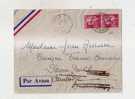 PARIS     Bureau N°92 « Rue VIGNON »  LSI - Tarif P.A. « Col. Fses - INDOCHINE » à 3F.50 - 1927-1959 Lettres & Documents