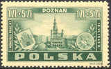 Poland B40 XF Mint Hinged Semi-Postal From 1945 - Nuevos