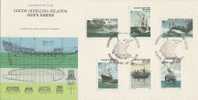 Cocos Islands  - 1976 Ships Definitive ,dated 29 March 76, FDC - Cocos (Keeling) Islands