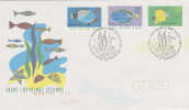 Cocos Islands  -1995 Marine Life FDC - Islas Cocos (Keeling)