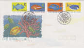 Cocos Islands  -1996 Marine Life  FDC - Isole Cocos (Keeling)