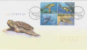 Cocos Islands  -2002 Sea Turtles   FDC - Islas Cocos (Keeling)