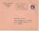 RODEZ  AVEYRON 1968 OBLITERE+FLAME - Lettres & Documents