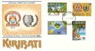 Kiribati-1985 Youth Year  FDC - Kiribati (1979-...)