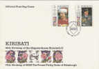 Kiribati-1991 60th Birthday Queen Elizabeth FDC - Kiribati (1979-...)