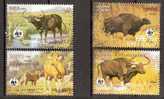 WWF 1986 Cambodia - Cambodian Cattle - Usados