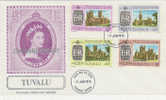 Tuvalu-1978 25th Anniversary Of Coronation Queen Elizabeth FDC - Tuvalu