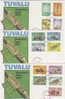 Tuvalu-1983 Handcrafts Definitives  FDCs - Tuvalu (fr. Elliceinseln)